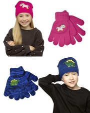 Cappello E Guanti Invernali Per Bambini Con Unicorno, Dinosauro E Squalo Cappello Bambini price