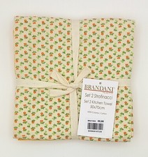 Strofinacci Canovacci Set 2 Cotone 100% Accessori Tessili Cucina Brandani 90162 Set Cucina Tessili price