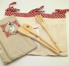 Copriforno Mestoli Canovaccio Idea Regalo Accesori Tessili Cucina Brandani 90158 Set Cucina Tessili price