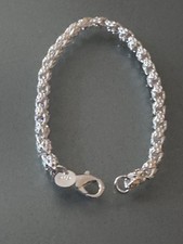 Bracciale in argento sterling 925 con maglia a corda ritorta Bracciale in argento price