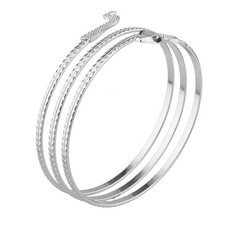 Bracciale elegante a forma di serpente braccialetto in lega decorativo da polso gioielli regalo Bracciale in argento price