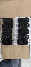 Presa Duplex 20 Amp 120/240 Volt Confezione da (10) Nero Ricevitore Elettrico-Spina Elettrodomestici outlet ed esposizione price