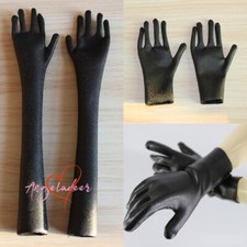 Dollmore 1/4 1/3 Uncle SSDF ID BJD guanti corti/lunghi in pelle PU bianco/nero Guanti Bebè price