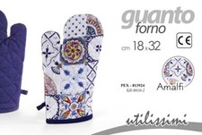 GUANTO DA FORNO PROTETTIVO DECORO AMALFI 18*32 CM UNISEX PEX-813924 Guanti Bebè price