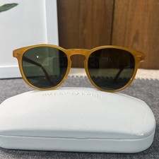 Occhiali da sole Warby Parker Waller M 661 montatura albicocca/lenti verdi usati in ottime condizioni! Lenses price