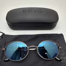 Occhiali da sole uomo vintage Revo Python 1 lenti ovali blu 114700 made in Japan Lenses price