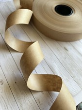 Nastro di carta artigianale Kraft 10 iarde nastro di rilegatura fascia pancia marrone Wrapping Carta price