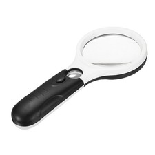 Lente di Ingrandimento 7.7Inch con Luce, 8X Lente di Ingrandimento Portatile, Nero/Bianco Magnifying Glass price