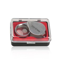 Lente d'ingrandimento portatile 20 x 21 mm gioielli 20 x lente d'ingrandimento pieghevole Magnifying Glass price
