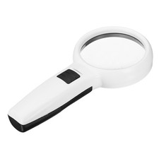 Lente di Ingrandimento da 7,8 Pollici con Luce, 10X Lente di Ingrandimento Portatile, Bianco Magnifying Glass price