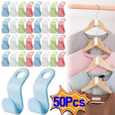 5-50PCS Ganci Connettore Appendiabiti Salvaspazio Armadio Armadio Organizer Wardrobe & Closet price