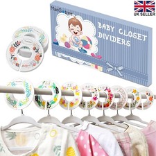 Dividi armadio bambino 8 pezzi organizzatori vestiti dal neonato a 24 mesi Wardrobe & Closet price
