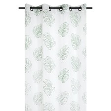 Tenda arredo velata Kentia Verde con borchie 140x260 cm AC107 Tenda velata price