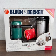 Black & Decker Expresso MIO EE200 Macchina da caffè espresso per microonde 1998 VINTAGE SIGILLATO Da Incasso Caffè Machine price