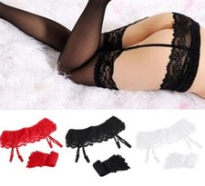 Set calze autoreggenti sexy con reggicalze velate da donna intimo lingerie hot Set Calze Donna price