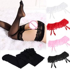 Set lingerie reggicalze + calze autoreggenti pizzo elegante DPCM Set Calze Donna price
