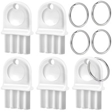5 Pezzi Chiave Dispenser Asciugamani di Carta,Chiave Porta WC,Bianco Tessuto Tissue price