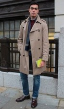 Trench Uomo soprabito cappotto primavera spolverino jacket Man veste Impermeabil Trench Cappotto Uomo price