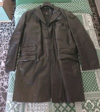 Trench Cappotto Pelle 3/4 Uomo Trend Life Taglia 46/M Come S Trench Cappotto Uomo price