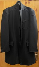 Cappotto elegante Uomo, 54 slim fit/XL, nero, made in Italy Trench Cappotto Uomo price