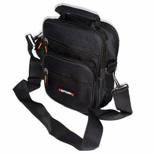 Crossbag Borsa Messenger Crossover Cintura Bauchtasche Uomo Donna Nera Borsa Messenger Unisex price
