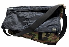 Borsa a tracolla PORTER borsa messenger mimetica nera caffè e latte PORTER usata Borsa Messenger Unisex price