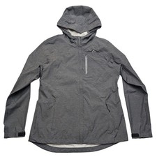 Paradox Giacca Antipioggia Donna Piccola Grigio con Cappuccio Impermeabile Giacca a Vento Raincoat Donna price