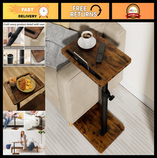 Divano Bracciolo Vassoio Tavolo - Girevole 360°, Altezza Regolabile Snack Tavolino Laterale per Co Sofa Side Tavolo price
