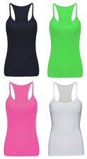 Gilet T-shirt senza maniche semplice bambina rasoio estivo top posteriore età 5-12 anni Undershirt Ragazza price