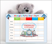 Vasino Toilette Training Reward Chart - Bambini Ragazzi Ragazze Adesivo Stella - Riutilizzabile TTT Potty Bebè price