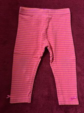 Leggins Topomini taglia 80 arancio-rosa a righe Leggings Bebè price