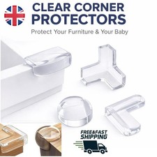 4x Protezioni Angolari Rotonde Silicone Morbido Tavolo Bambino Sicurezza Mobili Trasparente Corner Protector Bebè price