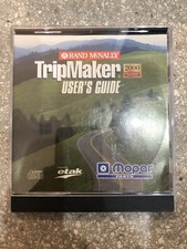Rand McNally Trip Maker guida utente e CD 2000 Software atlanti e mappe price