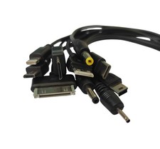 *Zs- Cavo USB 10 IN 1 UNIVERSALE PER CELLULARE TELEFONO CARICABATTERIE CARICATOR Caricabatterie per telefono cellulare price