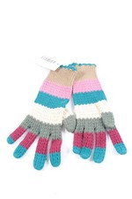 NOA NOA Vingerandschoenen Dames Handschoenen blauw-roze-wit casual uitstraling Dames Handschoenen price