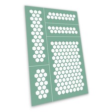 Self-adhesive stencils - Hexagons S - 6mm - Painting airbrush modelling Acrylverf price