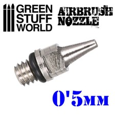 Airbrush Nozzle 0.5mm - Painting Tools, airbrush, modelling, Hobby, coupling Acrylverf price