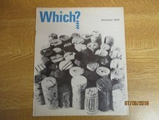 December 1968, WHICH MAGAZINE, Corkscrews, Curtain Rails, Electric Blankets. Elektrische Blankets price