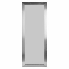 Silver Wood Framed Mirror Long Full Length Mirror Wall Mounted Hanging 97x37cm Spiegel met lijst price