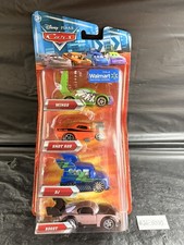 Disney Pixar Cars 4-PACK Walmart Exclusive WINGO, SNOT ROD, DJ, BOOST (RARE SET) DJ Set price