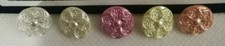 Flower buttons Pearlised 12mm shank novelty button - 5 colours  Baby - Blouse Baby blouse price