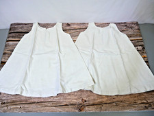 Flour Sack Handmade Baby Slips~Ivory~Cream Color Hand Embroidery Vintage Baby Slips price