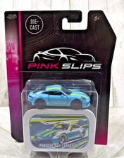 Jada Pink Slips Baby Blue  Porsche 911 Carrera S with Storage Tin Baby Slips price