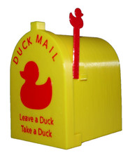 DUCK MAIL MINI MAILBOX MAGNETIC CRUISE DOOR MAIL BOX LEAVE ONE TAKE ONE - NEW Mailbox price