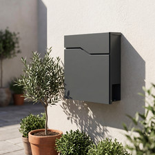 B2C Wall Mounted Post Box Galvanised Steel Heavy-Duty Outdoor Letter Mailbox Mailbox price