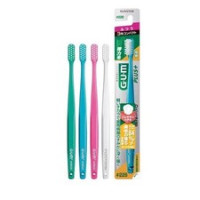 [GUM] [#226] [Extra Fine Bristles] [3-Row Compact] [Regular] Toothbrush 1pc Baby Gum borstel price