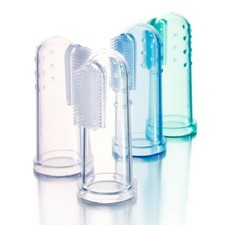 Baby Buddy Infant Finger Tooth/Gum Brush Silicone Toothbrush & Massager Baby Gum borstel price