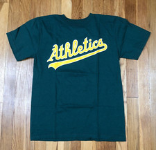 Oakland Athletics Shirt Boys Large MLB Jersey Green Youth Sports Majestic New Jongens jersey price