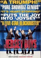 Jersey Boys Musical Theatre Poster Retro Classic Broadway Wall Art Home Decor A4 Jongens jersey price