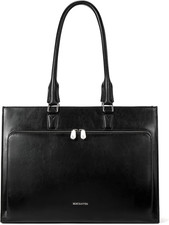 Chic Vintage Leather Laptop Briefcase for Women - 15.6" Business Tote Dames Briefcase price
